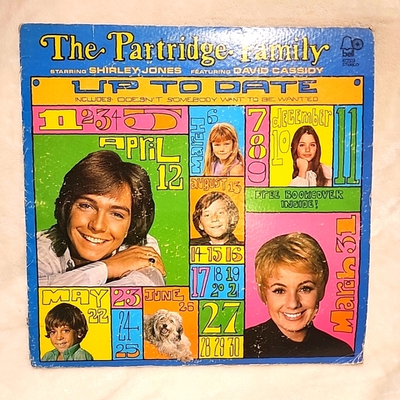 Vintage The Partridge Family Up To Date Vinyl LP Record - Picture 1 of 4